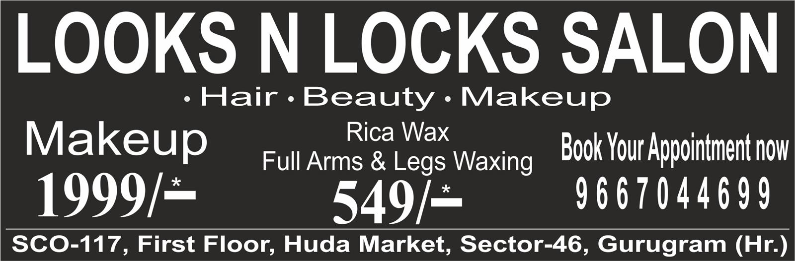 LOOKS N LOCKS SALON (Beauty Salon in Sector 46)